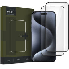 TVRDENÉ SKLO NA IPHONE 16 PRO MAX HOFI GLASS PRO+ 2-PACK BLACK