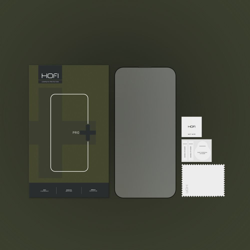 TVRDENÉ SKLO  HOFI GLASS PRO+ IPHONE 14 PRO MAX BLACK