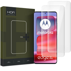 2X TVRDENÉ SKLO HOFI UV GLASS PRO+ 2-PACK MOTOROLA EDGE 50 FUSION / EDGE 50 PRO 5G CLEAR