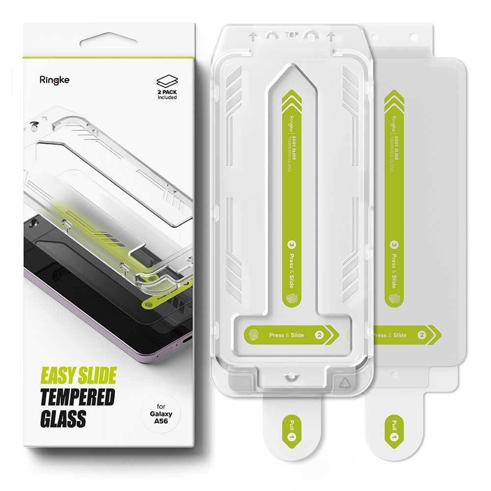 TVRDENÉ SKLO RINGKE EASY SLIDE 2-PACK GALAXY A56 5G CLEAR