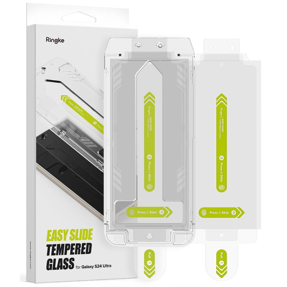 2X TVRDENÉ SKLO RINGKE EASY SLIDE 2-PACK GALAXY S24 ULTRA CLEAR