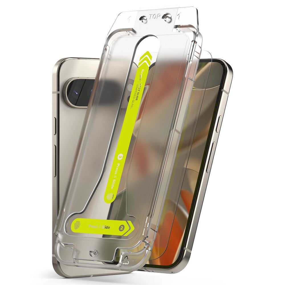 TVRDENÉ SKLO RINGKE EASY SLIDE 2-PACK GOOGLE PIXEL 9 / 9 PRO CLEAR