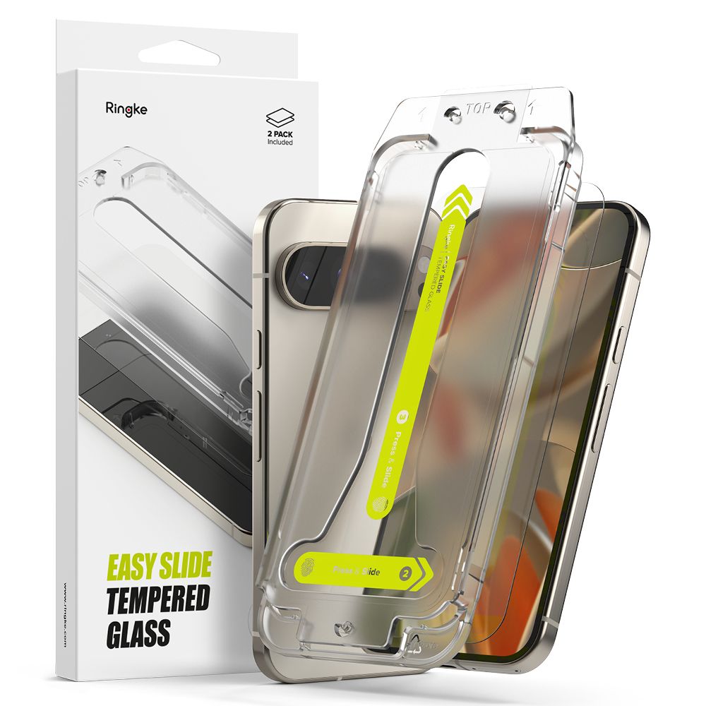 TVRDENÉ SKLO RINGKE EASY SLIDE 2-PACK GOOGLE PIXEL 9 / 9 PRO CLEAR