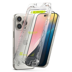 TVRDENÉ SKLO RINGKE EASY SLIDE 2-PACK IPHONE 16 PRO BLACK