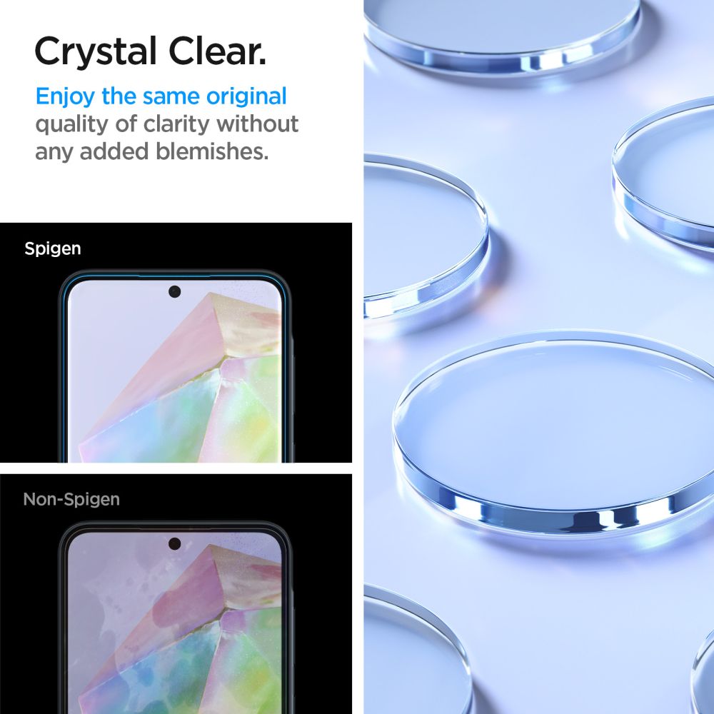 TVRDENÉ SKLO SPIGEN ALM GLAS.TR 2-PACK GALAXY A35 5G CLEAR