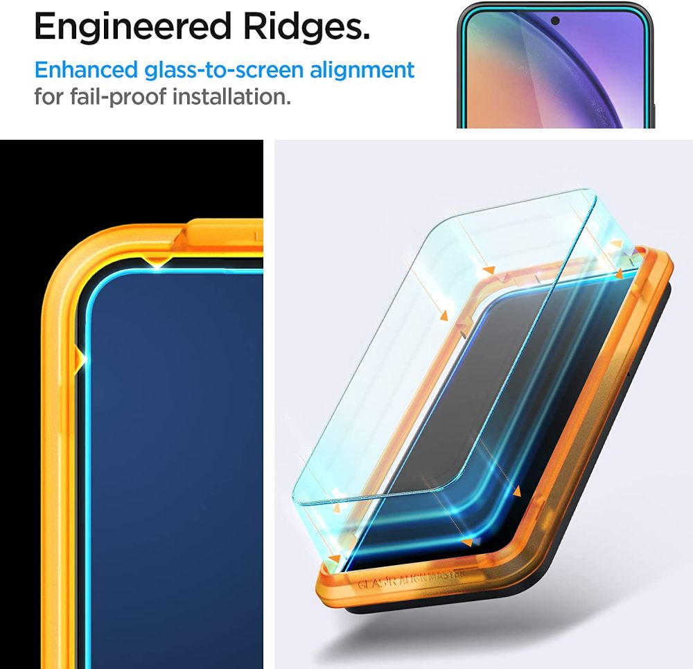 TVRDENÉ SKLO  SPIGEN ALM GLAS.TR 2-PACK GALAXY A54 5G CLEAR