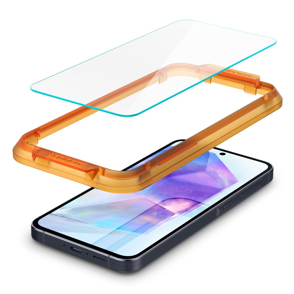 TVRDENÉ SKLO SPIGEN ALM GLAS.TR 2-PACK GALAXY A55 5G CLEAR
