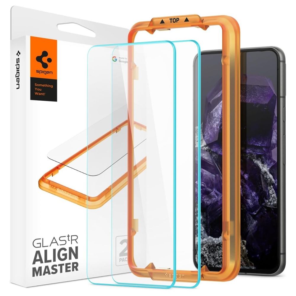 TVRDENÉ SKLO SPIGEN ALM GLAS.TR 2-PACK GOOGLE PIXEL 8 CLEAR