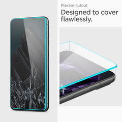 TVRDENÉ SKLO SPIGEN ALM GLAS.TR 2-PACK GOOGLE PIXEL 8 PRO CLEAR
