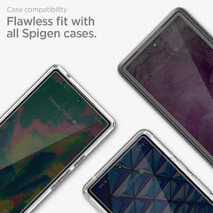 TVRDENÉ SKLO SPIGEN ALM GLAS.TR 2-PACK GOOGLE PIXEL 8 PRO CLEAR