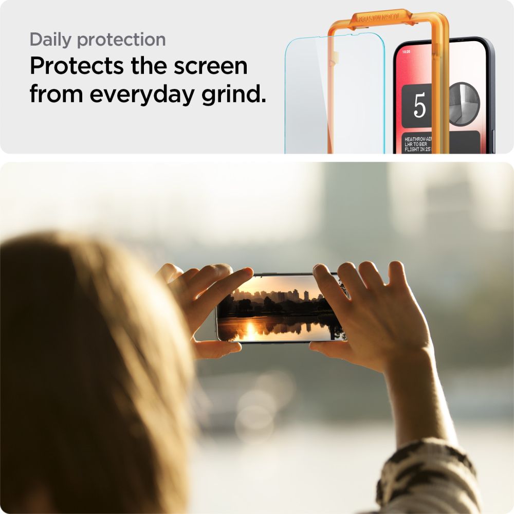 TVRDENÉ SKLO SPIGEN ALM GLAS.TR 2-PACK NOTHING PHONE  2A / 2A PLUS CLEAR