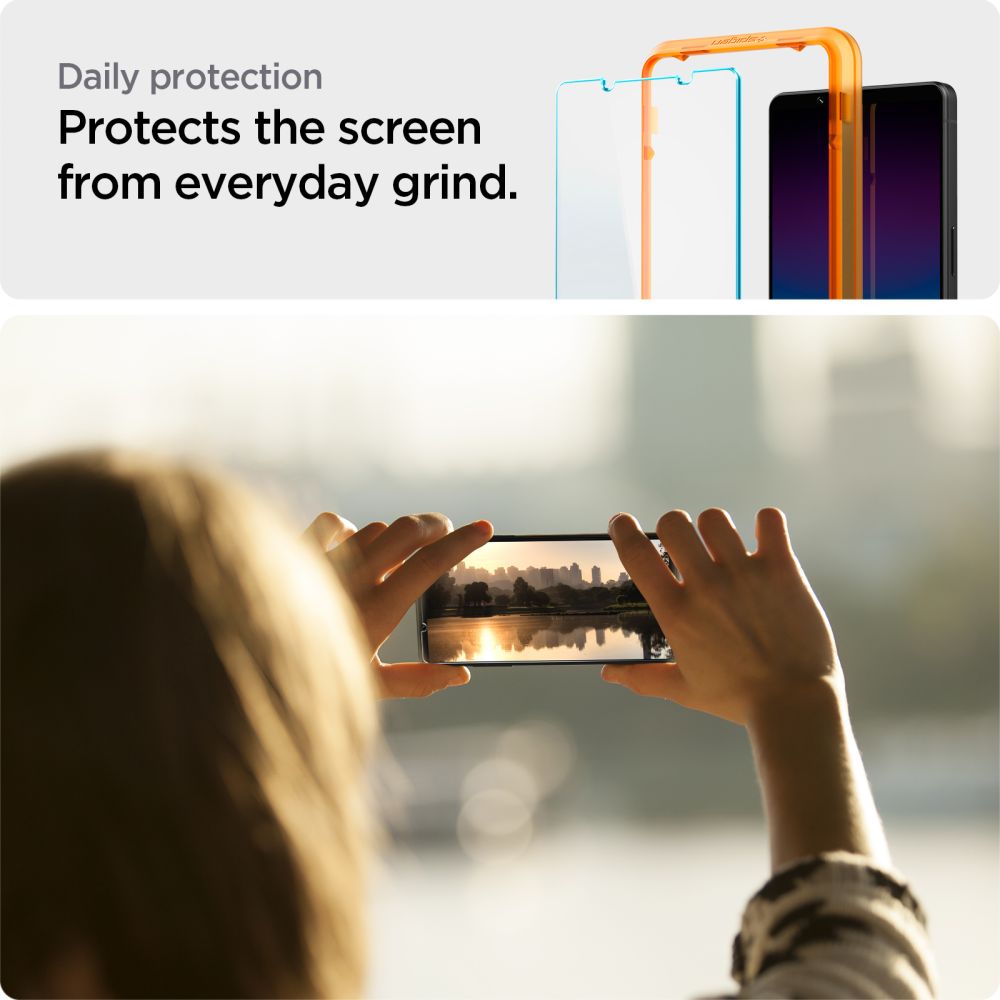 2X TVRDENÉ SKLO SPIGEN ALM GLAS.TR 2-PACK SONY XPERIA 1 VI CLEAR