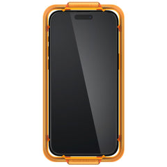 TVRDENÉ SKLO SPIGEN ALM GLASS FC 2-PACK IPHONE 15 PRO BLACK