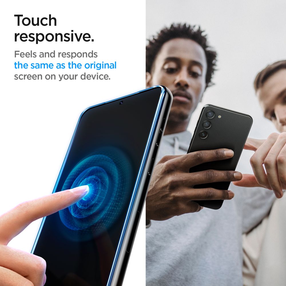 TVRDENÉ SKLO  SPIGEN GLAS.TR ”EZ FIT” 2-PACK GALAXY S23+ PLUS CLEAR