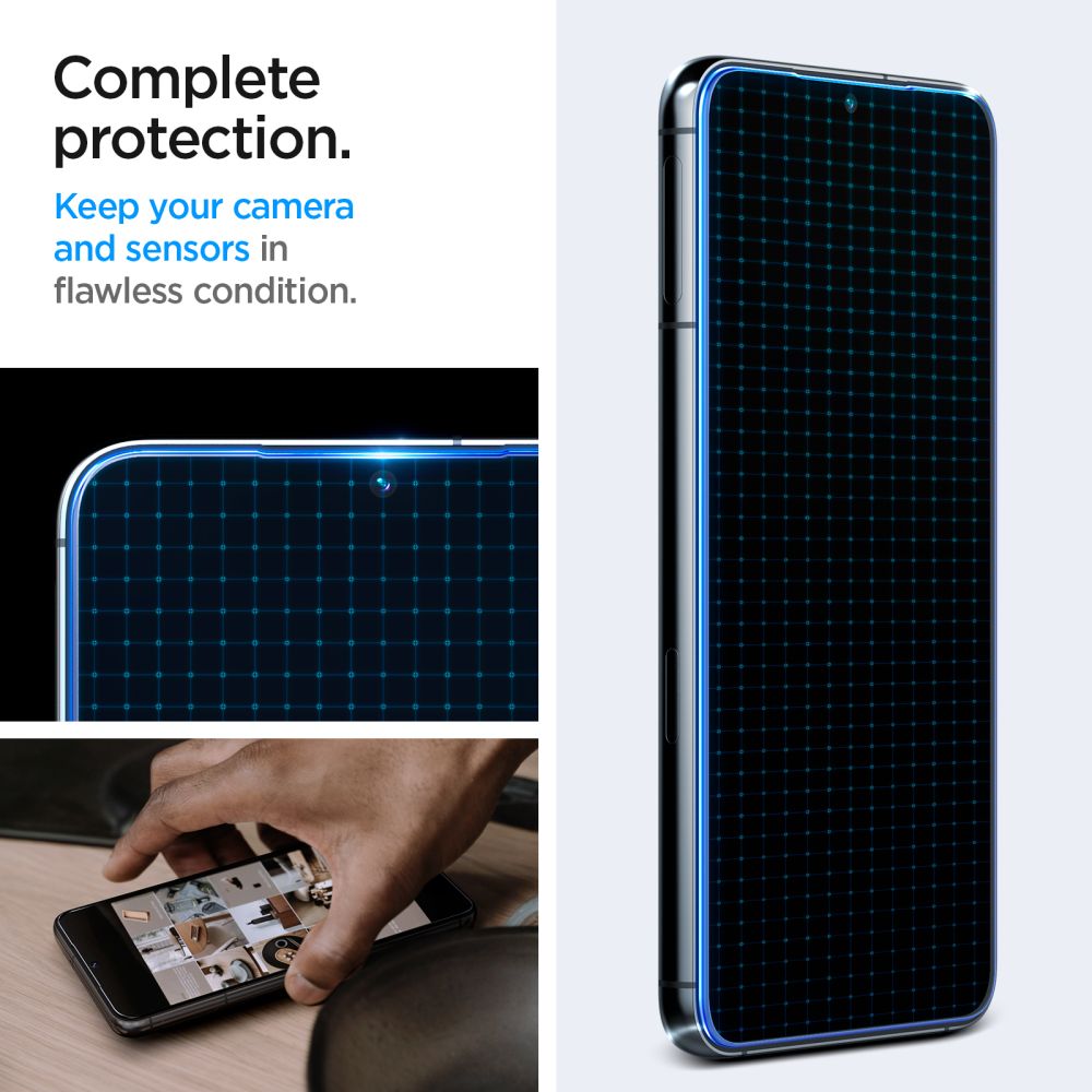 TVRDENÉ SKLO  SPIGEN GLAS.TR ”EZ FIT” 2-PACK GALAXY S23+ PLUS CLEAR