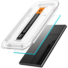 TVRDENÉ SKLO SPIGEN GLAS.TR ”EZ FIT” 2-PACK GALAXY S24 ULTRA CLEAR
