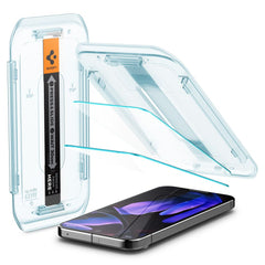TVRDENÉ SKLO SPIGEN GLAS.TR ”EZ FIT” 2-PACK GOOGLE PIXEL 9 / 9 PRO CLEAR