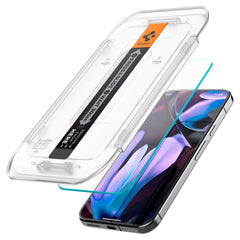 TVRDENÉ SKLO SPIGEN GLAS.TR ”EZ FIT” 2-PACK GOOGLE PIXEL 9 / 9 PRO CLEAR