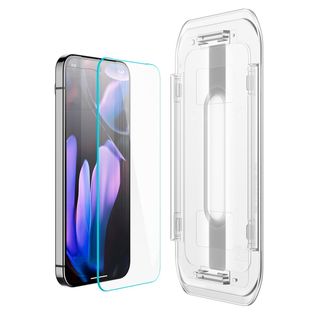 TVRDENÉ SKLO SPIGEN GLAS.TR ”EZ FIT” 2-PACK GOOGLE PIXEL 9 / 9 PRO CLEAR