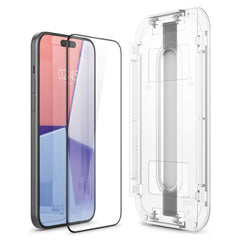 TVRDENÉ SKLO SPIGEN GLAS.TR ”EZ FIT” FC IPHONE 15 BLACK
