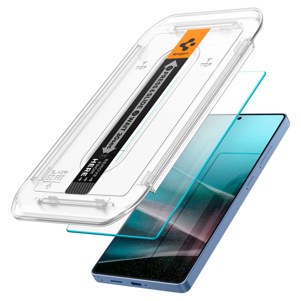 TVRDENÉ SKLO SPIGEN GLAS.TR ”EZ FIT” HD 2-PACK GALAXY S25 ULTRA CLEAR