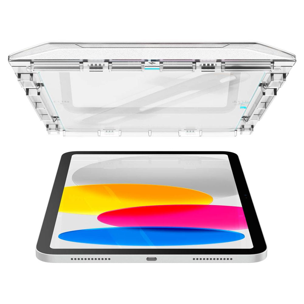 TVRDENÉ SKLO PRE IPAD 10.9” 10 / 2022 / 11” 11 / 2025 SPIGEN GLAS.TR ”EZ FIT” CLEAR