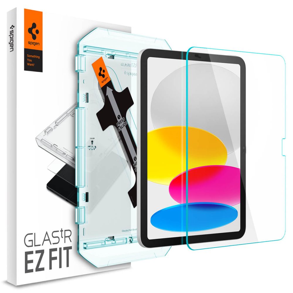 TVRDENÉ SKLO PRE IPAD 10.9” 10 / 2022 / 11” 11 / 2025 SPIGEN GLAS.TR ”EZ FIT” CLEAR