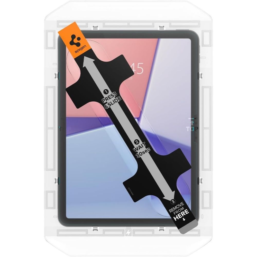 TVRDENÉ SKLO PRE IPAD AIR 13 2024 SPIGEN GLAS.TR ”EZ FIT” CLEAR