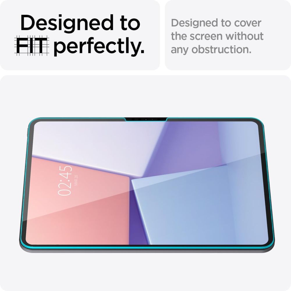 TVRDENÉ SKLO PRE IPAD PRO 11 5 / 2024 SPIGEN GLAS.TR ”EZ FIT” CLEAR