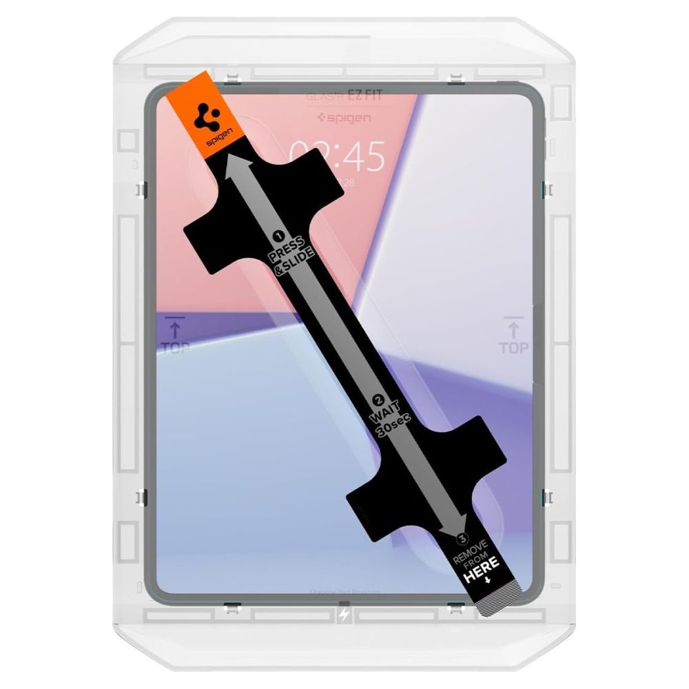 TVRDENÉ SKLO PRE IPAD PRO 13 7 / 2024 SPIGEN GLAS.TR ”EZ FIT” CLEAR