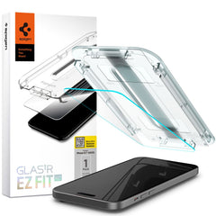 TVRDENÉ SKLO SPIGEN GLAS.TR ”EZ FIT” IPHONE 15 CLEAR