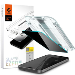 TVRDENÉ SKLO SPIGEN GLAS.TR ”EZ FIT” IPHONE 15 PLUS PRIVACY