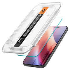 TVRDENÉ SKLO SPIGEN GLAS.TR ”EZ FIT” IPHONE 16 PRO CLEAR