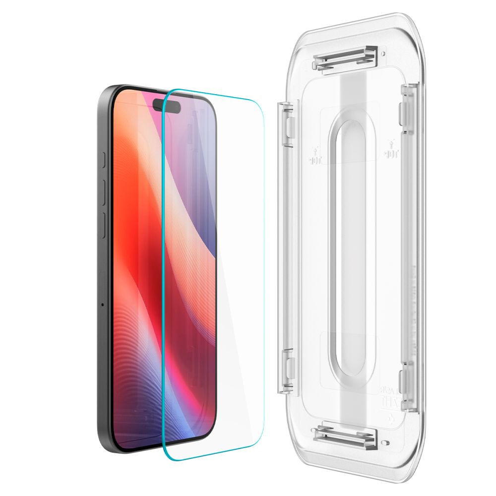 TVRDENÉ SKLO SPIGEN GLAS.TR ”EZ FIT” IPHONE 16 PRO CLEAR
