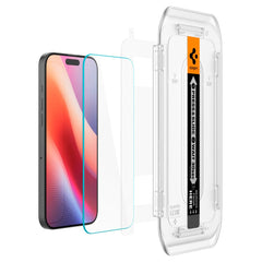 TVRDENÉ SKLO SPIGEN GLAS.TR ”EZ FIT” IPHONE 16 PRO CLEAR