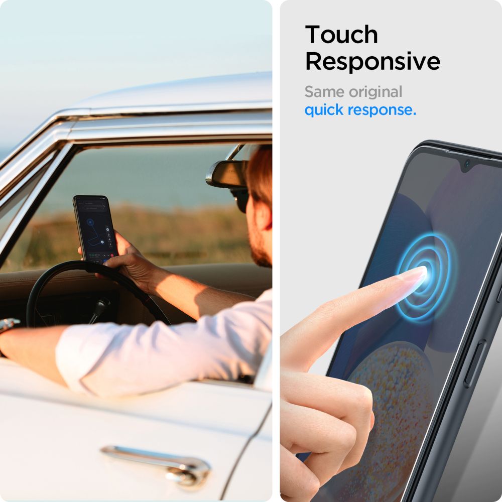 TVRDENÉ SKLO SPIGEN GLAS.TR SLIM 2-PACK GALAXY A15 4G / 5G / A25 5G CLEAR