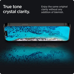TVRDENÉ SKLO  SPIGEN GLAS.TR SLIM IPHONE 13 / 13 PRO PRIVACY