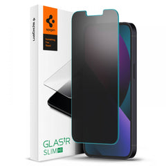 TVRDENÉ SKLO  SPIGEN GLAS.TR SLIM IPHONE 13 / 13 PRO PRIVACY
