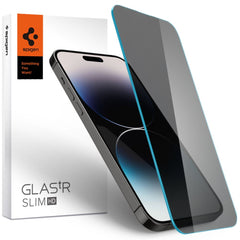TVRDENÉ SKLO  SPIGEN GLAS.TR SLIM IPHONE 14 PRO MAX PRIVACY