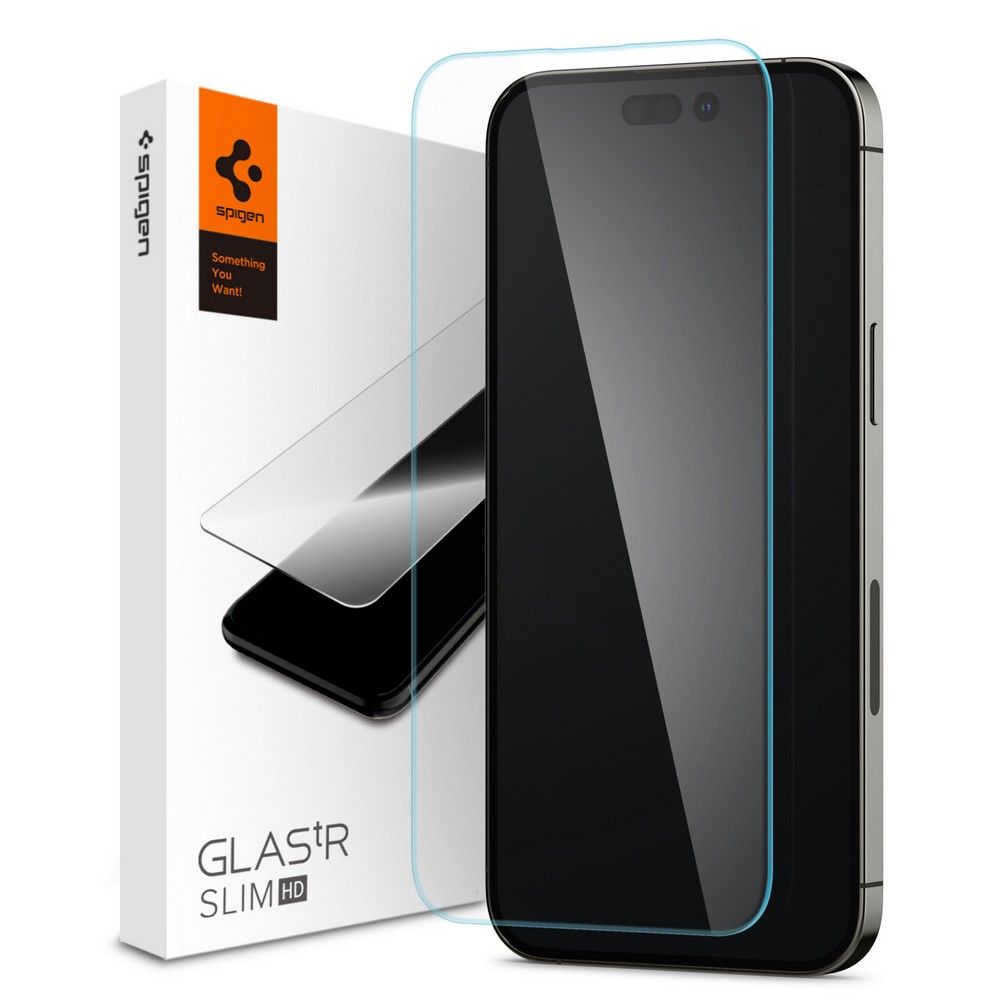 TVRDENÉ SKLO  SPIGEN GLAS.TR SLIM IPHONE 14 PRO MAX