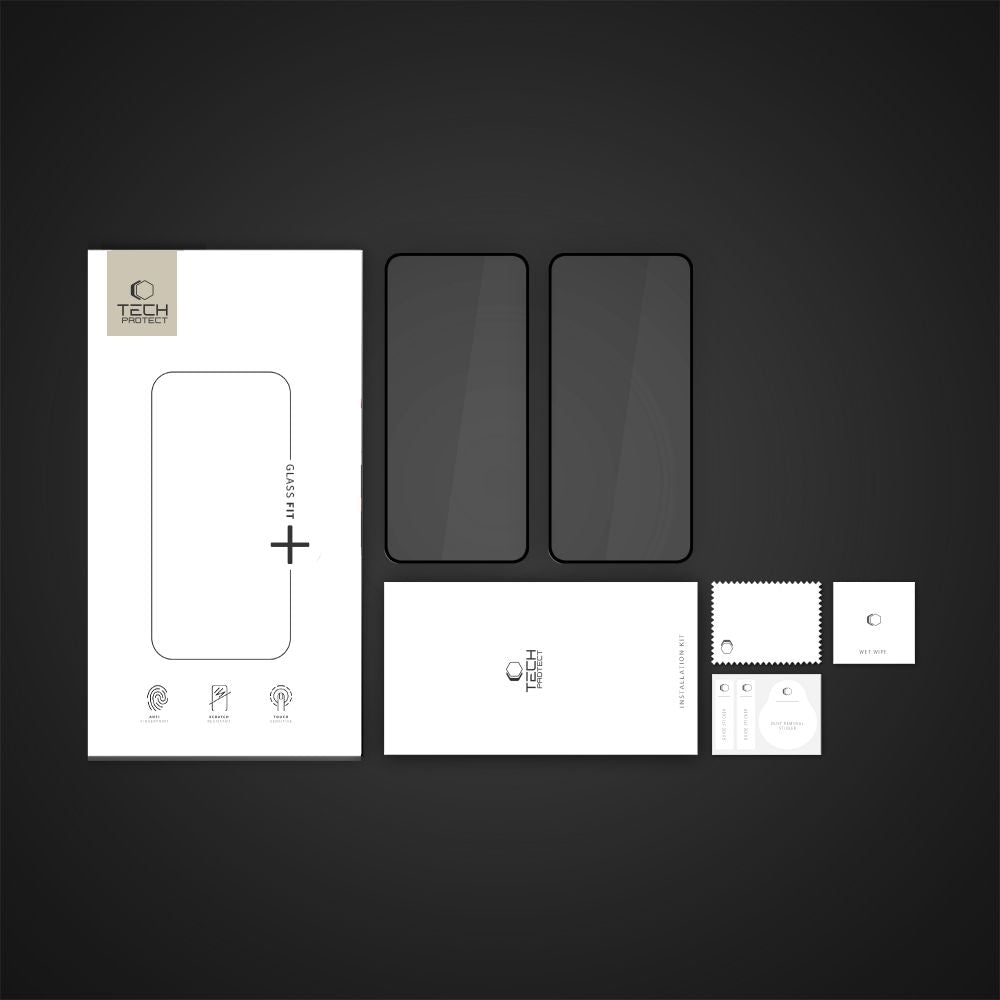 TVRDENÉ SKLO TECH-PROTECT GLASS FIT+ 2-PACK XIAOMI POCO X7 PRO 5G BLACK