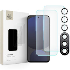 TVRDENÉ SKLO TECH-PROTECT SUPREME SET GALAXY S24 FE CLEAR