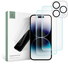 TVRDENÉ SKLO TECH-PROTECT SUPREME SET IPHONE 15 PRO MAX CLEAR
