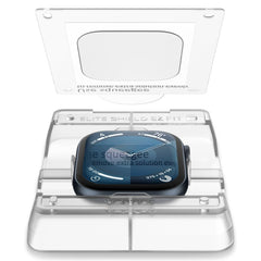 TVRDENÉ SKLO HOFI SPIGEN ELITE SHIELD ”EZ FIT” 2-PACK APPLE WATCH 10 (42 MM) CLEAR