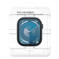 TVRDENÉ SKLO HOFI SPIGEN ELITE SHIELD ”EZ FIT” 2-PACK APPLE WATCH 10 (42 MM) CLEAR