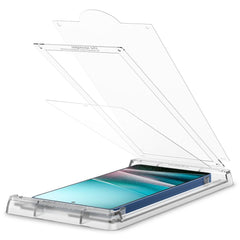 TVRDENÉ SKLO SPIGEN ELITE SHIELD ”EZ FIT” HD GALAXY S25 ULTRA CLEAR
