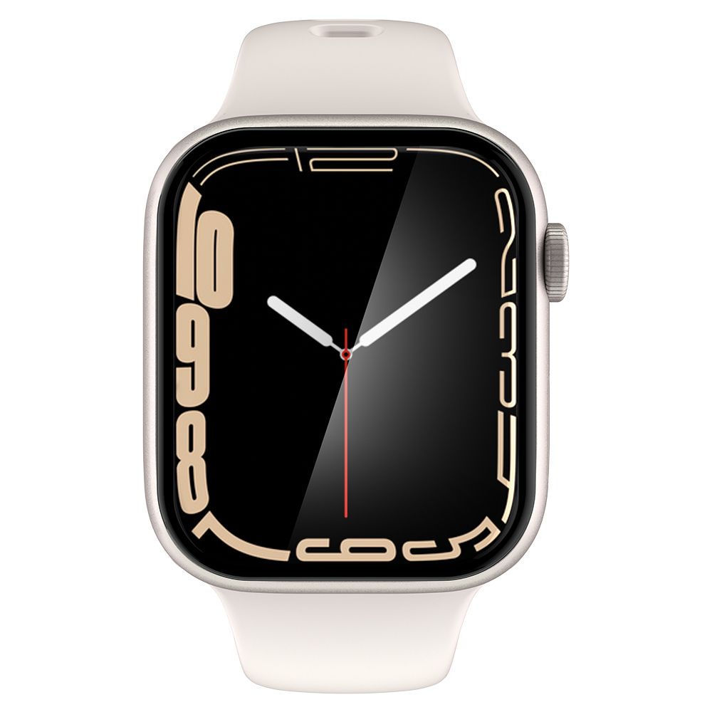 2X TVRDENÉ SKLO NA APPLE WATCH 41 MM SPIGEN PROFLEX ”EZ FIT” 2-PACK CLEAR
