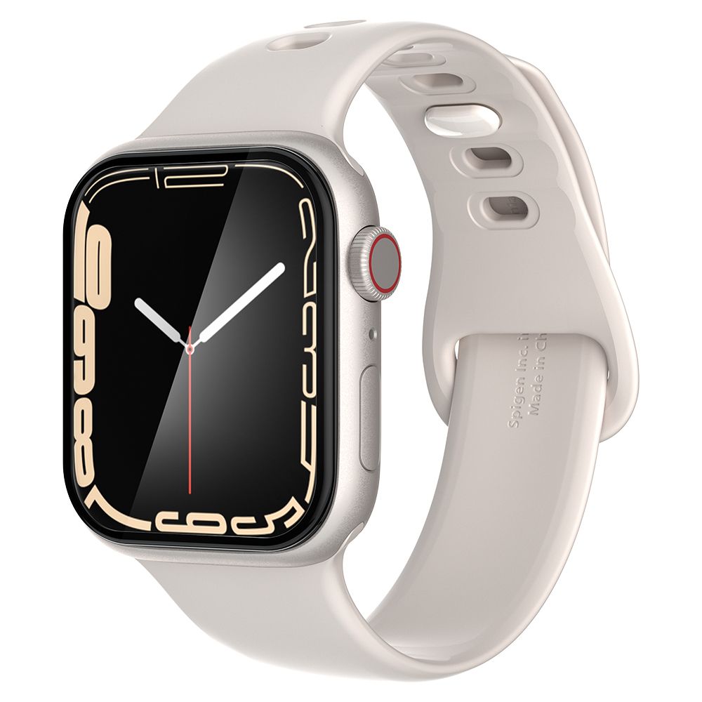 2X TVRDENÉ SKLO NA APPLE WATCH 41 MM SPIGEN PROFLEX ”EZ FIT” 2-PACK CLEAR