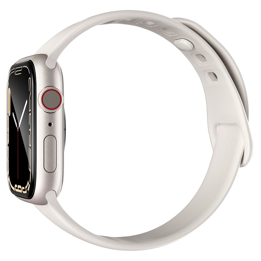 2X TVRDENÉ SKLO NA APPLE WATCH 45 MM SPIGEN PROFLEX ”EZ FIT” 2-PACK CLEAR