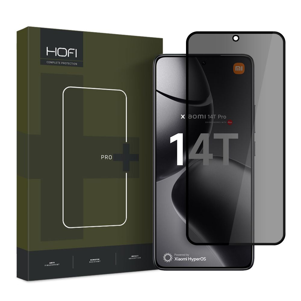 TVRDENÉ SKLO HOFI ANTI SPY GLASS PRO+ XIAOMI 14T / 14T PRO PRIVACY